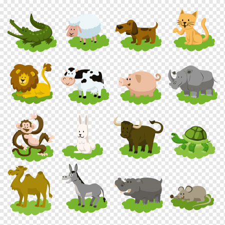 Животные в одном стиле