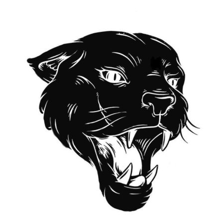 Пантера тату эскиз