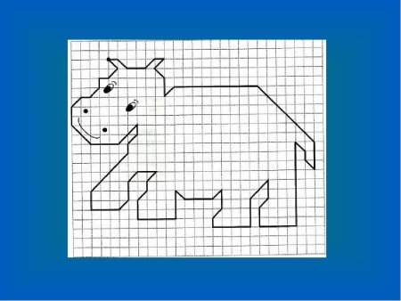 Графический диктант по клеточкам для 1 класса