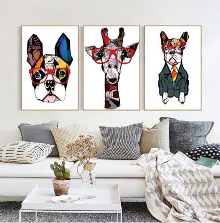 Животные в скандинавском стиле