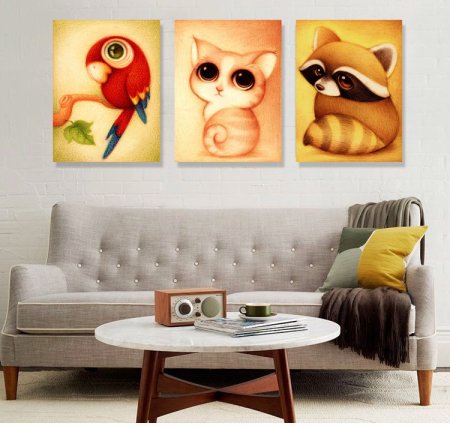 Забавные картины для интерьера