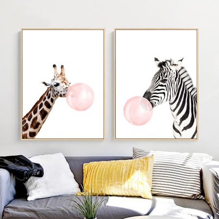 Постеры с животными для интерьера