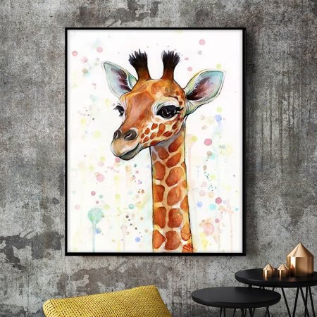 Постеры с животными для интерьера