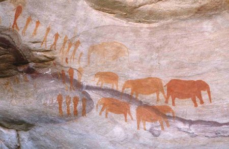 Мамонт в пещере Альтамира