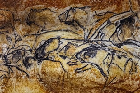 Росписи. Пещера Шове. Франция. Палеолит.