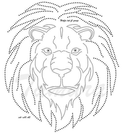 Шаблоны для точечного рисования