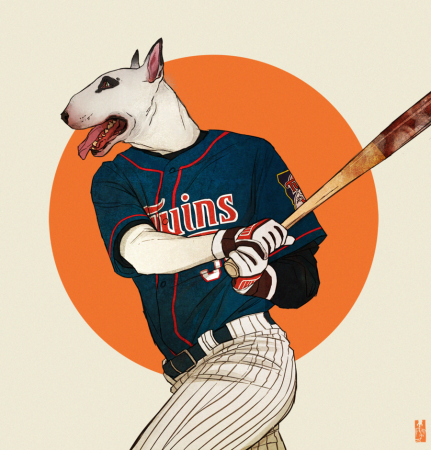 Человек с головой животного