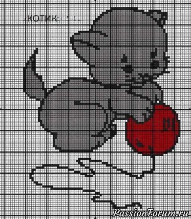 Схемы детских жаккардовых рисунков