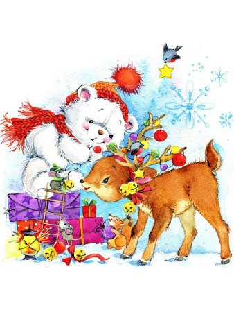 Новогодние зверюшки
