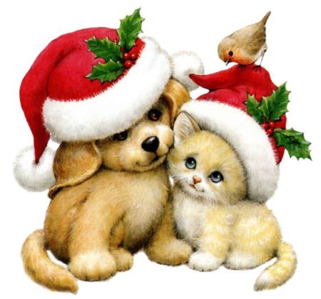 Новогодние зверюшки для детей