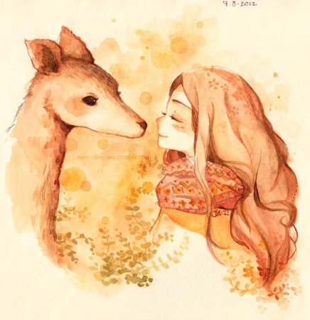 Портрет собаки Доберман