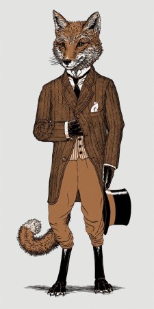 Бодиарт в стиле животных