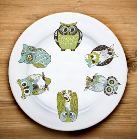 Тарелки с животными