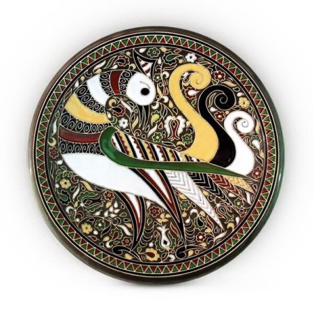 Тарелка котик