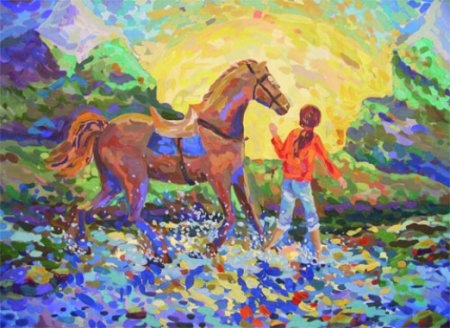 Станковая композиция для детей