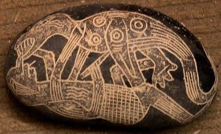 Скала мавров Наскальная живопись