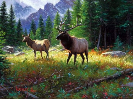 Американский художник Марк Китли (Mark Keathley)