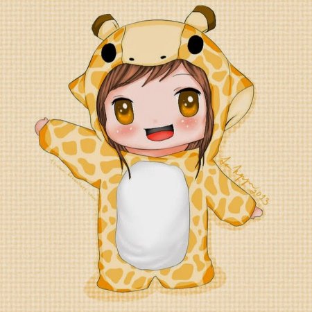 Милые мультяшные девочки в пижамах