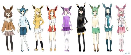 Аниме люди в костюмах животных