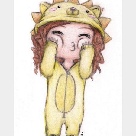 Девочки нарисованные в кенгуруми