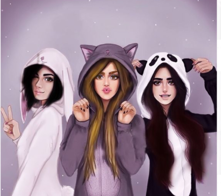 Картина для группы девочек