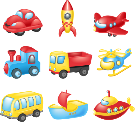 Мультяшный транспорт