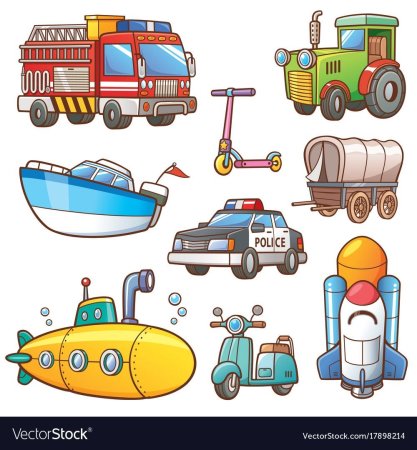 Трансплрт для детей ветор