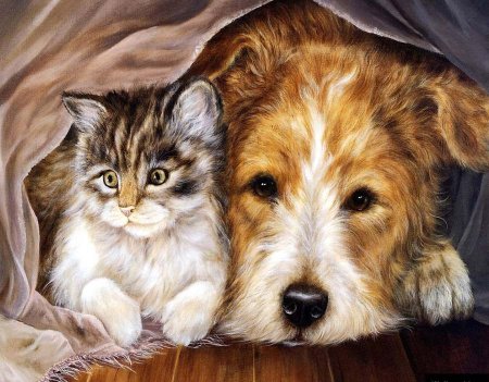 Домашние питомцы в живописи