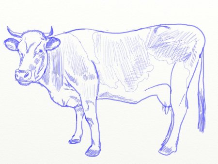 Теленок Гаврюша Простоквашино