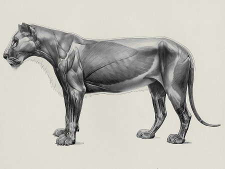 Львица анатомия