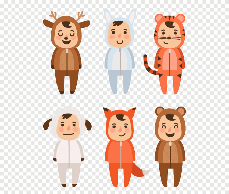 Мультяшные костюмы для детей