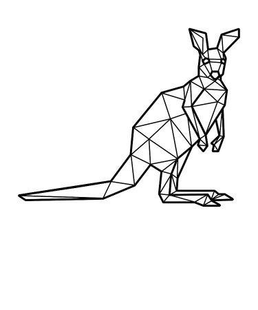 Геометрический стиль рисования