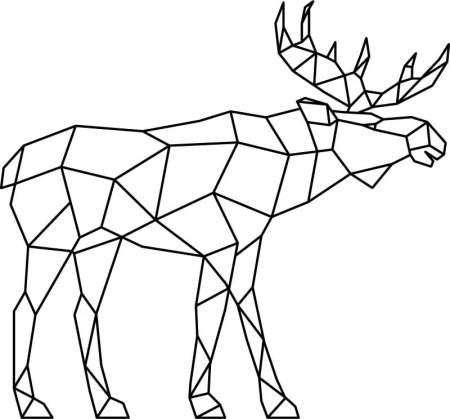 Геометрические фигуры животных