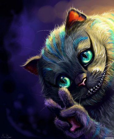 Чеширский кот из Алисы в стране чудес