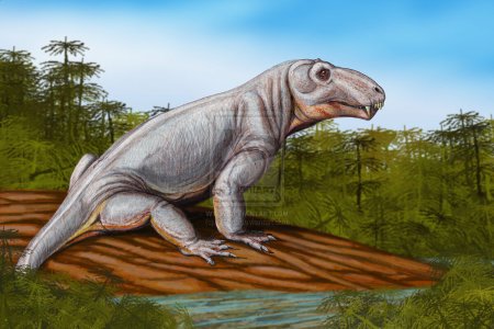 Цинодонты в Триасовый период