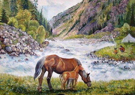 Олень раскраска для детей