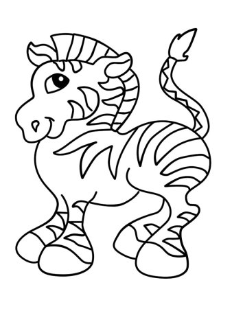 Раскраска звери