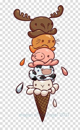 Зверюшки из мороженого