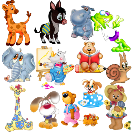 Мультяшные животные