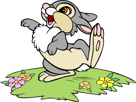 Заяц мультяшный