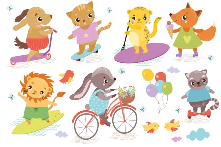 Векторные зверушки