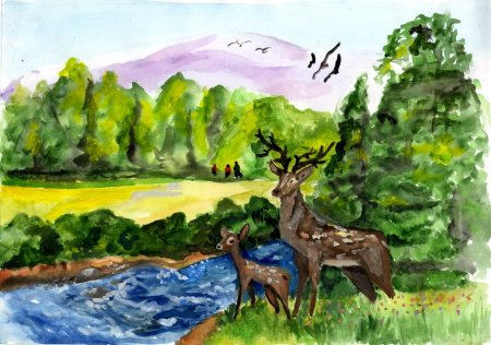 Заповедные уголки родного края