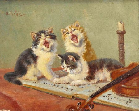 Поющие коты