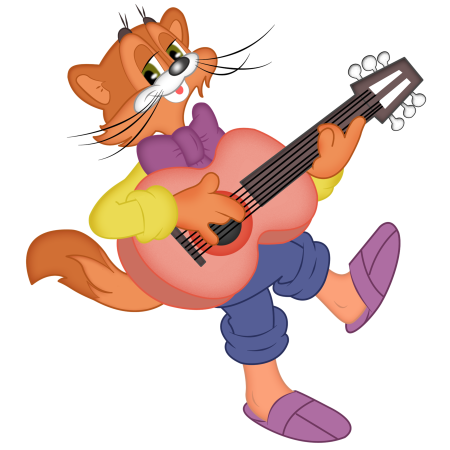 Герои мультфильма кот Леопольд