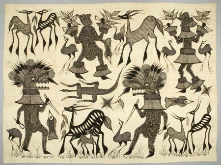 Мезолит Наскальная живопись охота