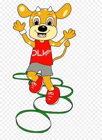 Мультяшные животные спортсмены