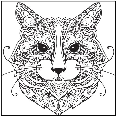 Раскраски сложные