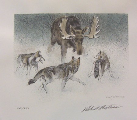 Robert Bateman Лось