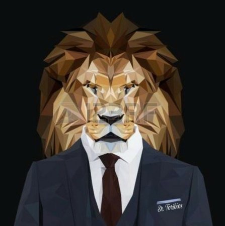 Лев в смокинге