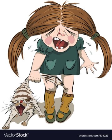 Лохматая злая девочка